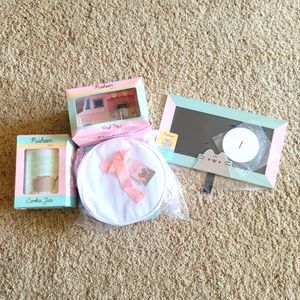 NWT Bundle Pusheen Cooler bag, Chart board, Cookie jar & Vigil toy